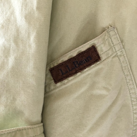 RARE Vintage LL bean lime green camping jacket - Picture 3 of 5